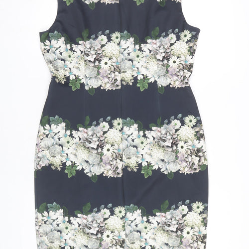 Phase Eight Women Floral Sheath Dress Multicoloured Size 16