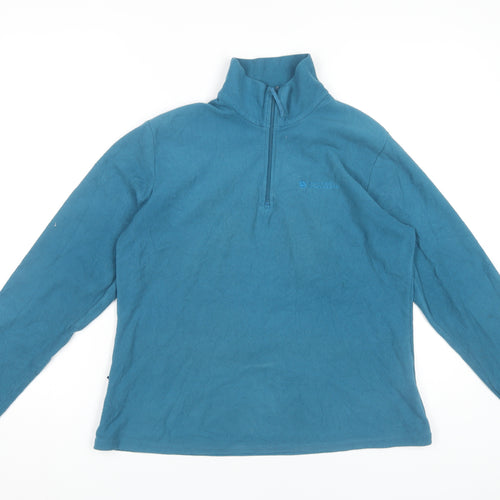 Mountain Warehouse Women's Blue Fleece Sweatshirt, Size 14