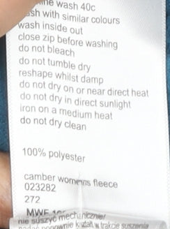 Mountain Warehouse Women's Blue Fleece Sweatshirt, Size 14