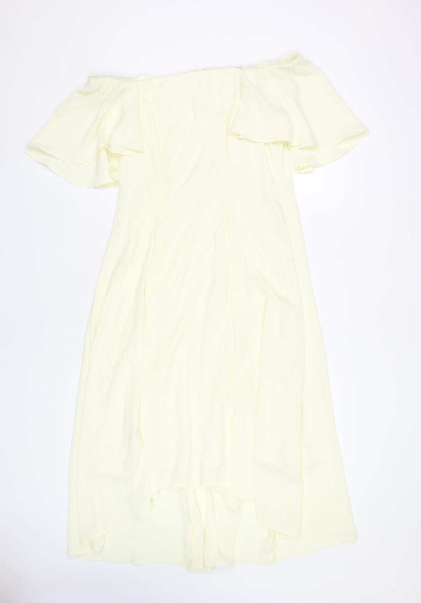 Coast Women's Yellow Off Shoulder Midi Dress