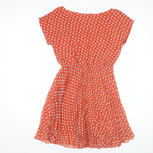 Jasmine London Red Polka Dot Shift Dress M Women's Casual
