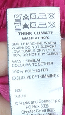 Marks and Spencer Women's Pink Dress Size 12
