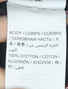 Superdry Women's Black Medium T-Shirt - Classic Casual