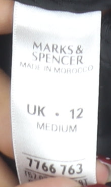 Marks and Spencer Women's Black Trousers Size 12