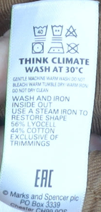 Marks and Spencer Women's Brown Trousers Size 14