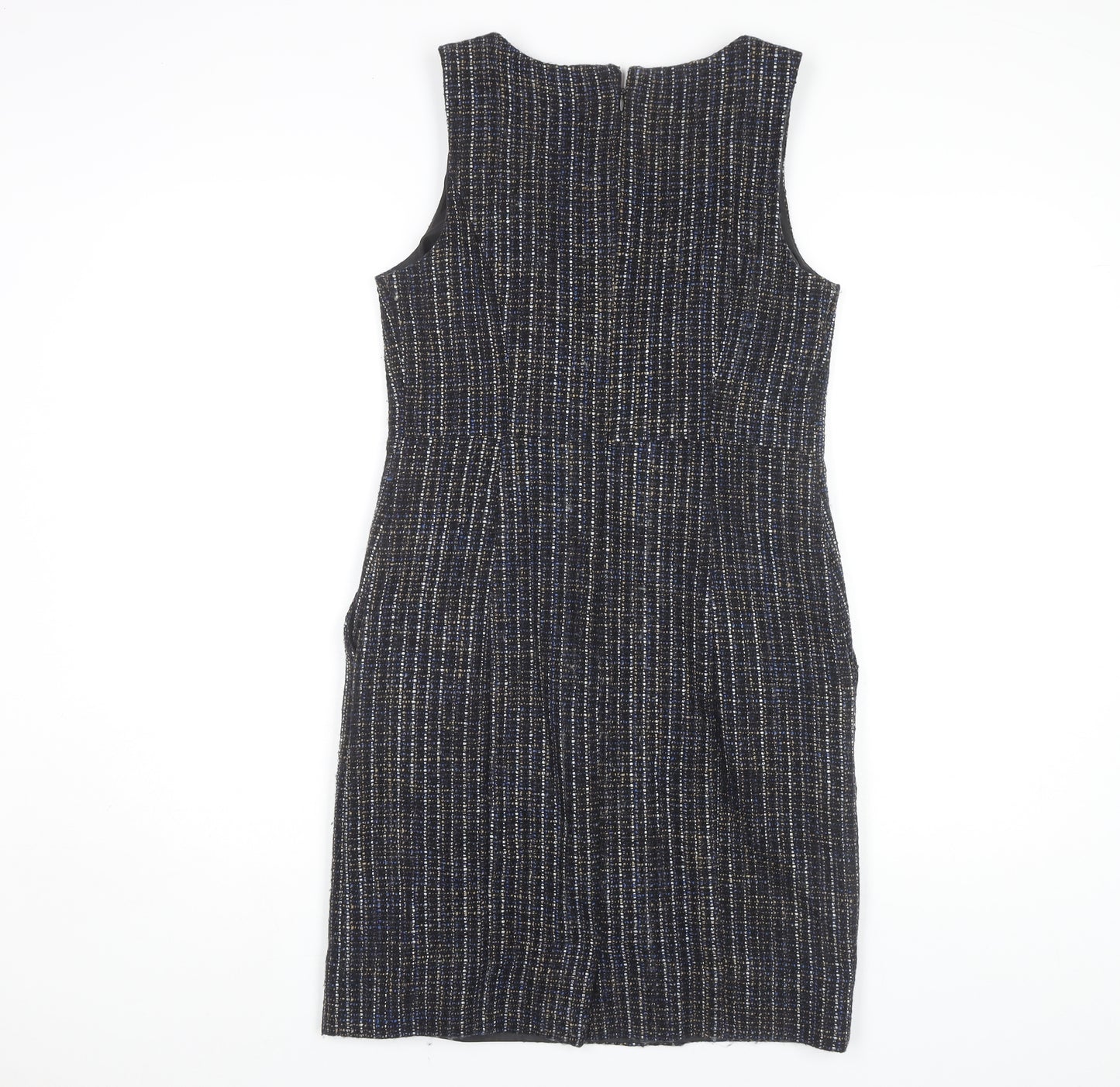 Monsoon Womens Blue Knee Length Pencil Dress Size 10
