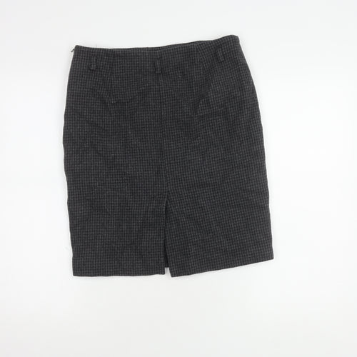 MNG Women's Black Knee Length Pencil Skirt Size 10