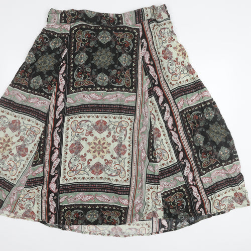 Monsoon Womens Multicoloured Paisley Skirt - XL