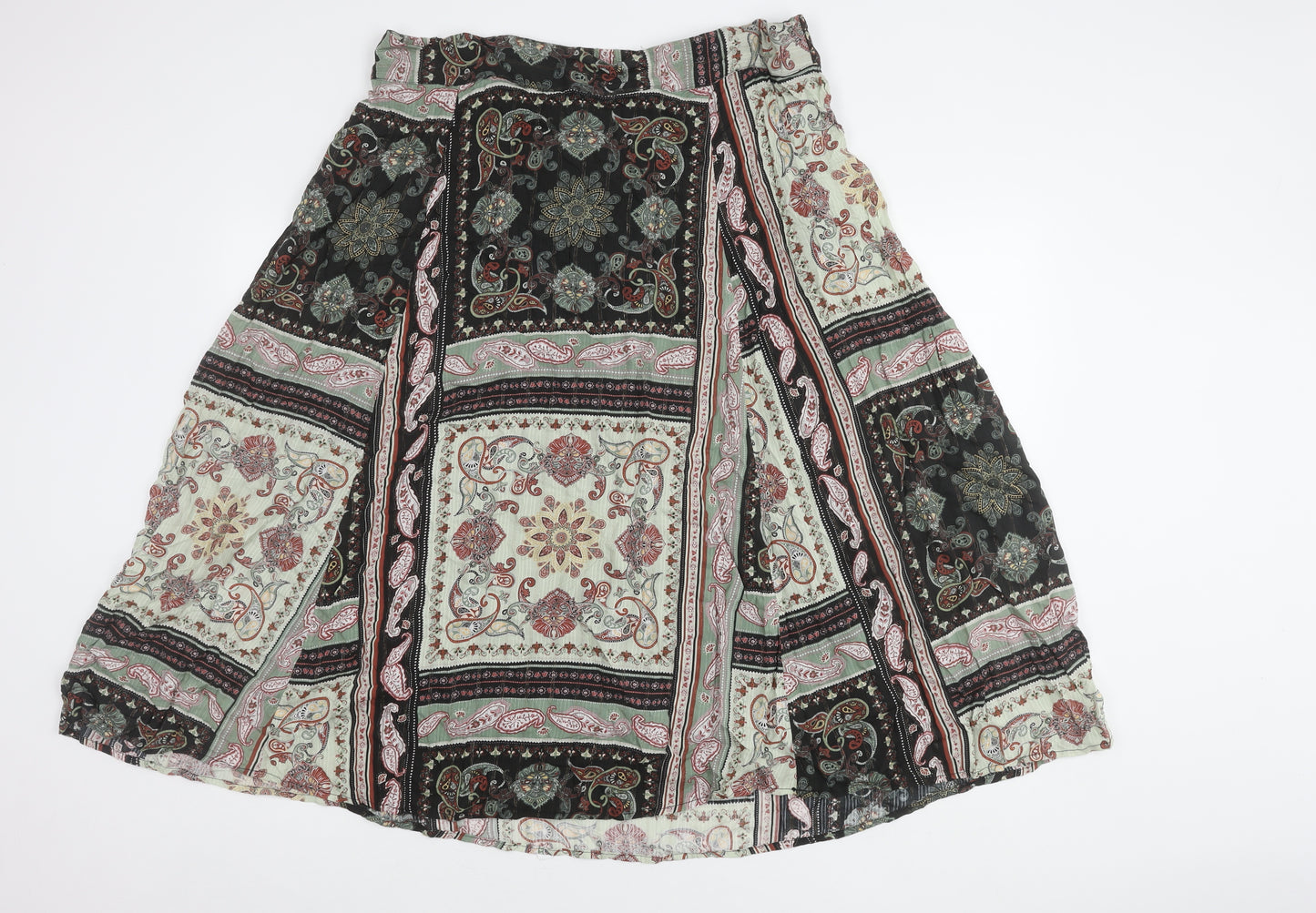 Monsoon Womens Multicoloured Paisley Skirt - XL