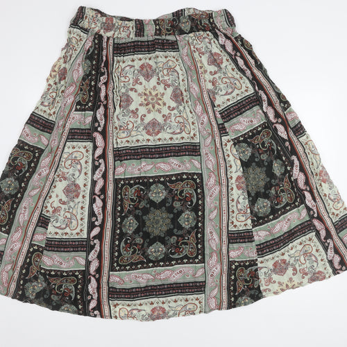 Monsoon Womens Multicoloured Paisley Skirt - XL
