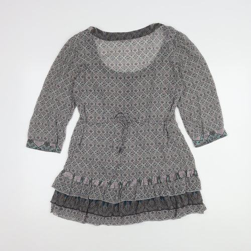 Marks and Spencer Women's Multicoloured Tunic - Size 10