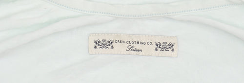Crew Clothing Women's Blue Camisole Tank, Size 16 Cotton Elastane