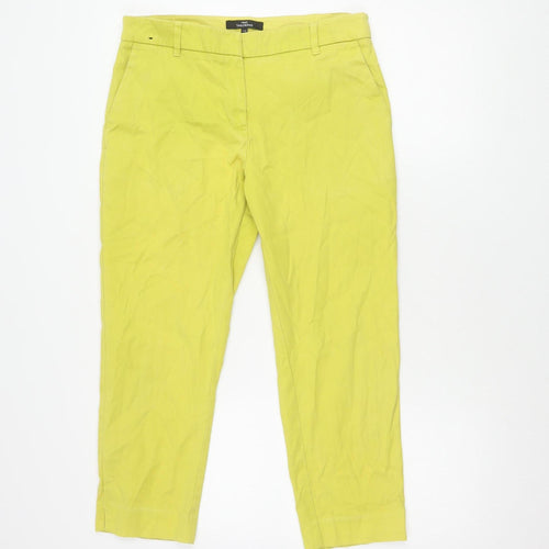 Next Women's Green Chino Trousers Size 12