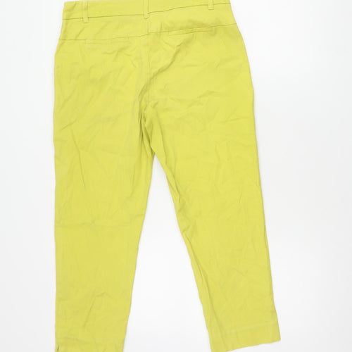 Next Women's Green Chino Trousers Size 12