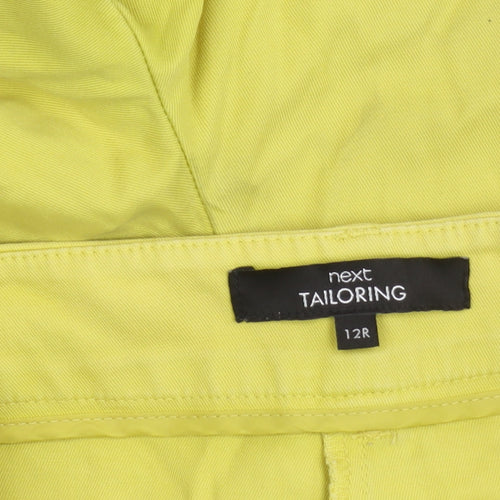 Next Women's Green Chino Trousers Size 12