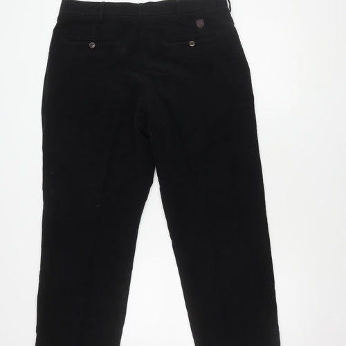 Marks and Spencer Men's Black 2XL Trousers with Pockets