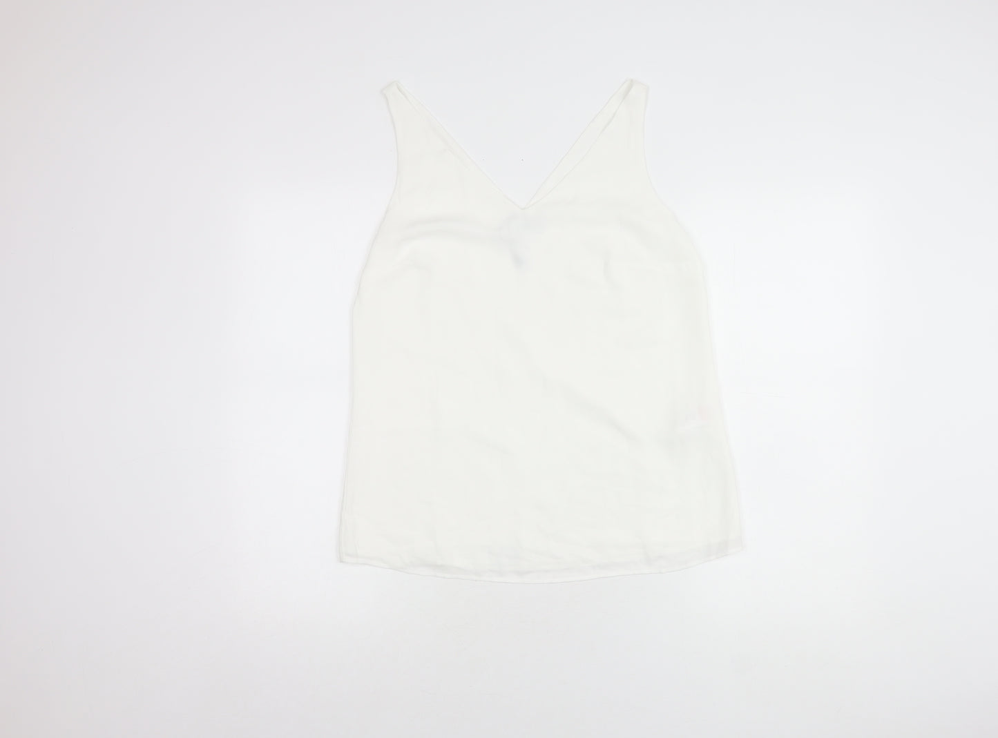 Wallis Women's White Camisole Tank Top UK 8