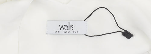Wallis Women's White Camisole Tank Top UK 8