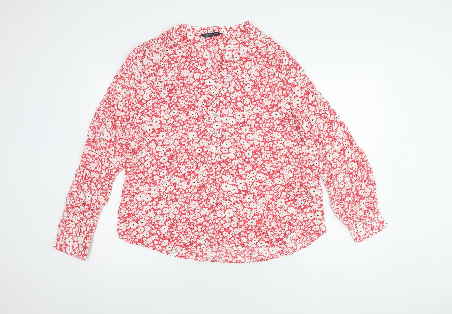 Marks and Spencer Women's Floral Blouse, Size 18, Viscose