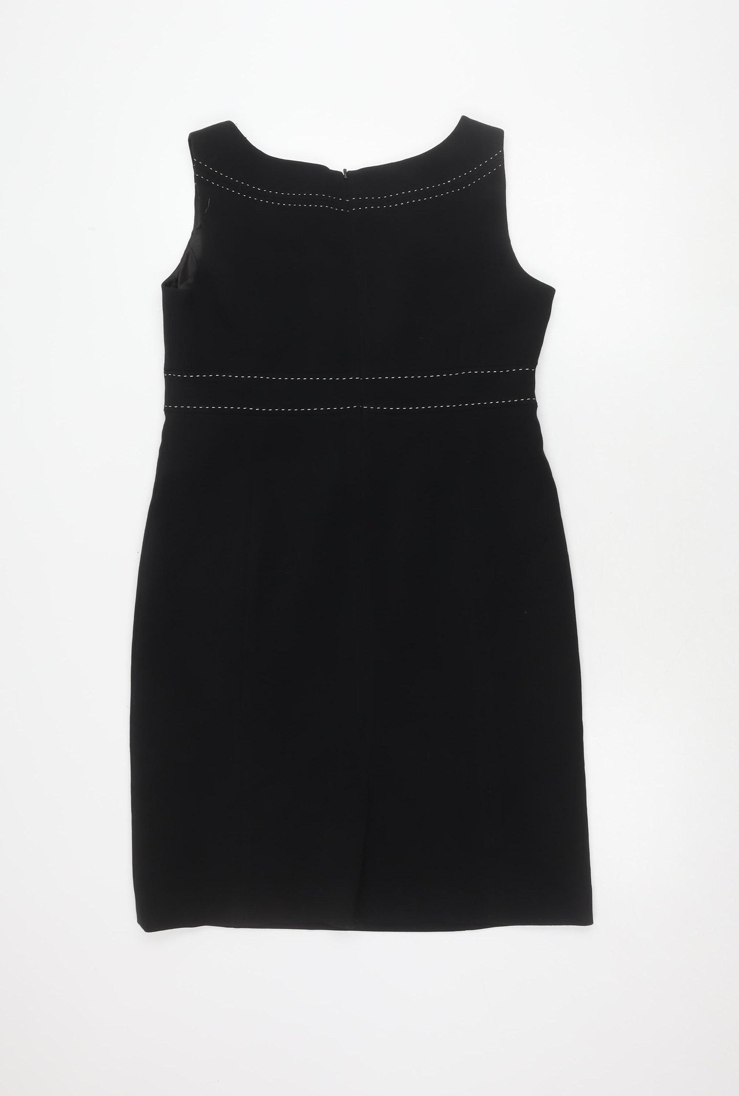 Principles Women Black Size 12 Sleeveless Dress