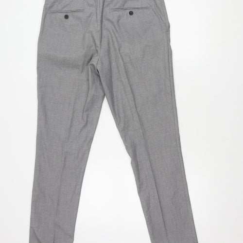 Next Men's Grey Trousers, Size 32, Smart and Stylish