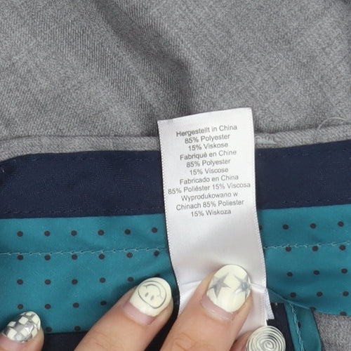 Next Men's Grey Trousers, Size 32, Smart and Stylish