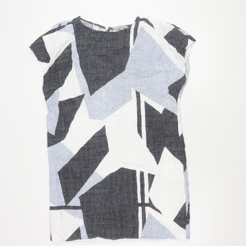 Oliver Bonas Women's Multicoloured Geometric Dress Size 12