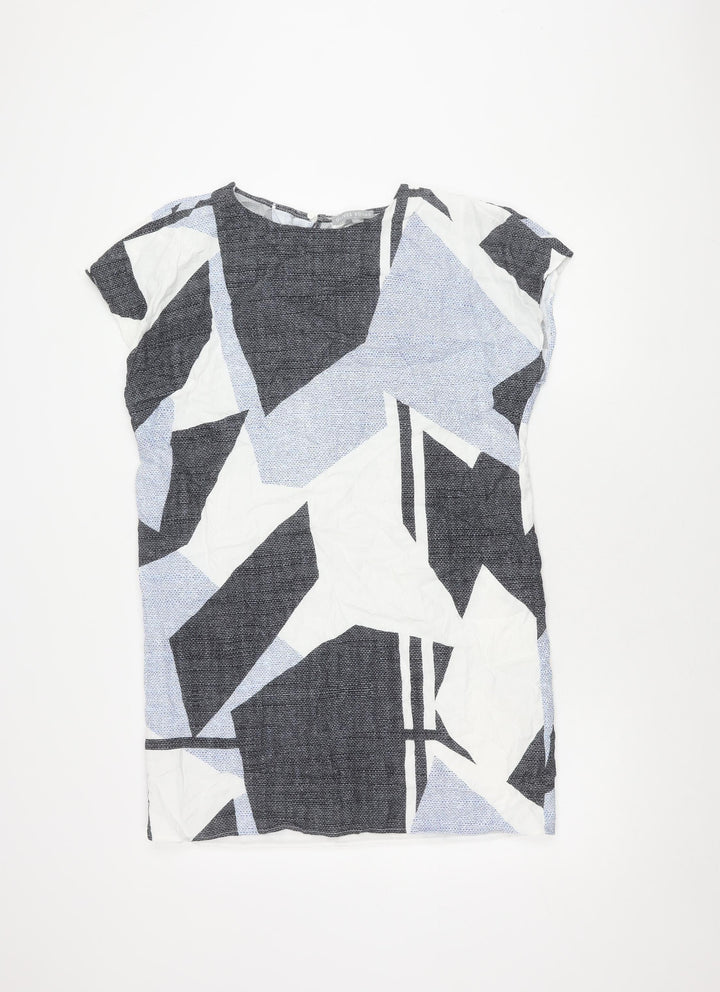 Oliver Bonas Women's Multicoloured Geometric Dress Size 12