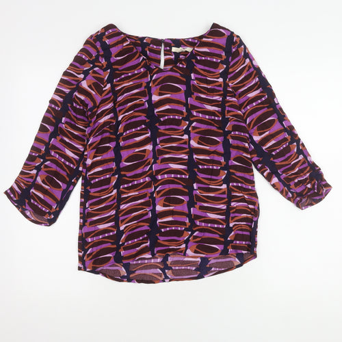 White Stuff Women's Multicoloured Stripe Top