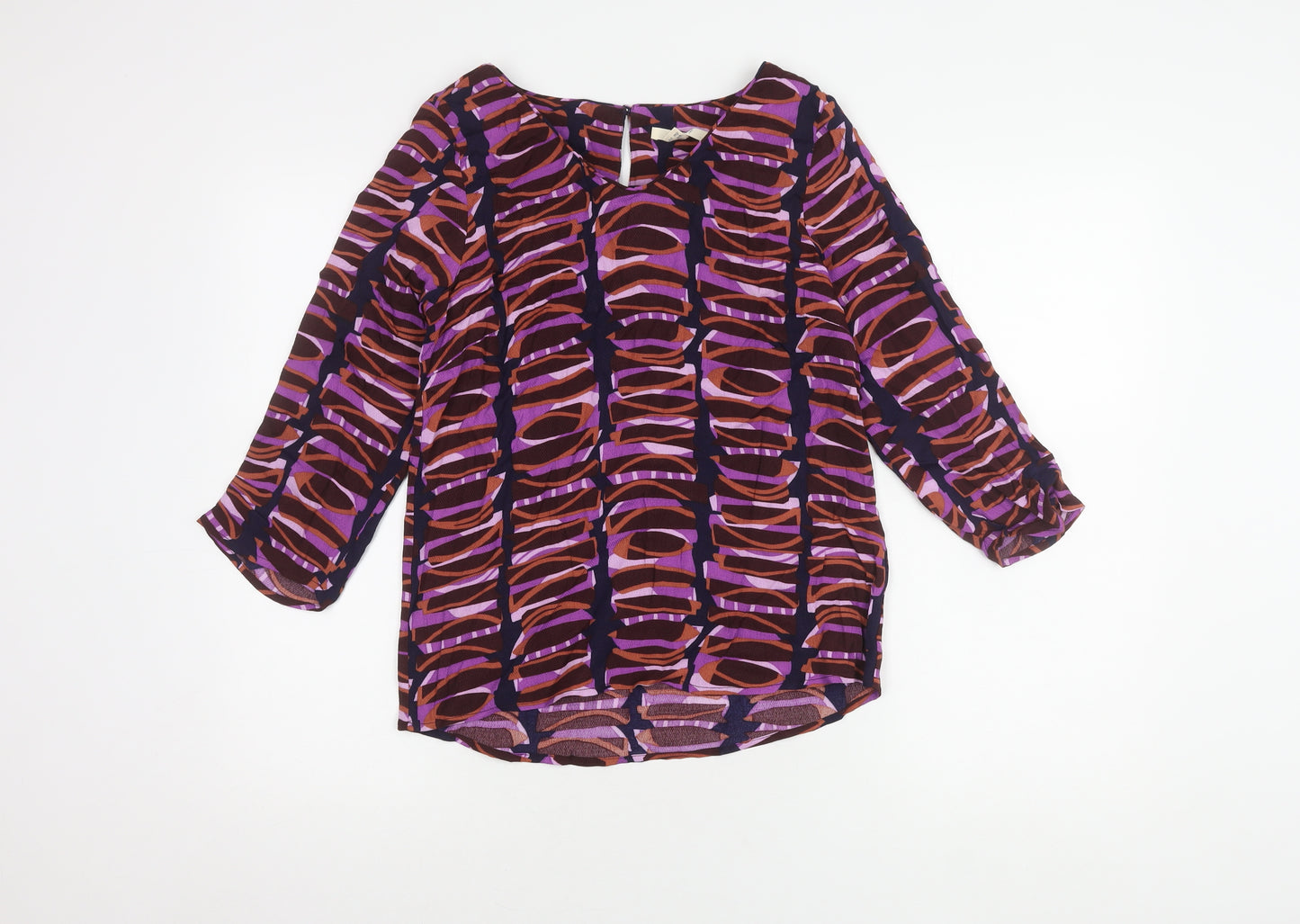 White Stuff Women's Multicoloured Stripe Top