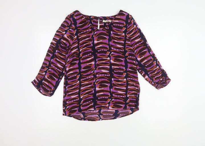 White Stuff Women's Multicoloured Stripe Top