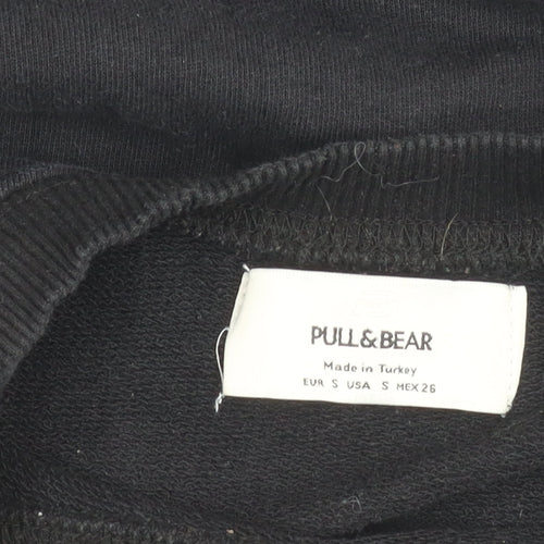 Pull&Bear Women's Black S Pullover Sweatshirt