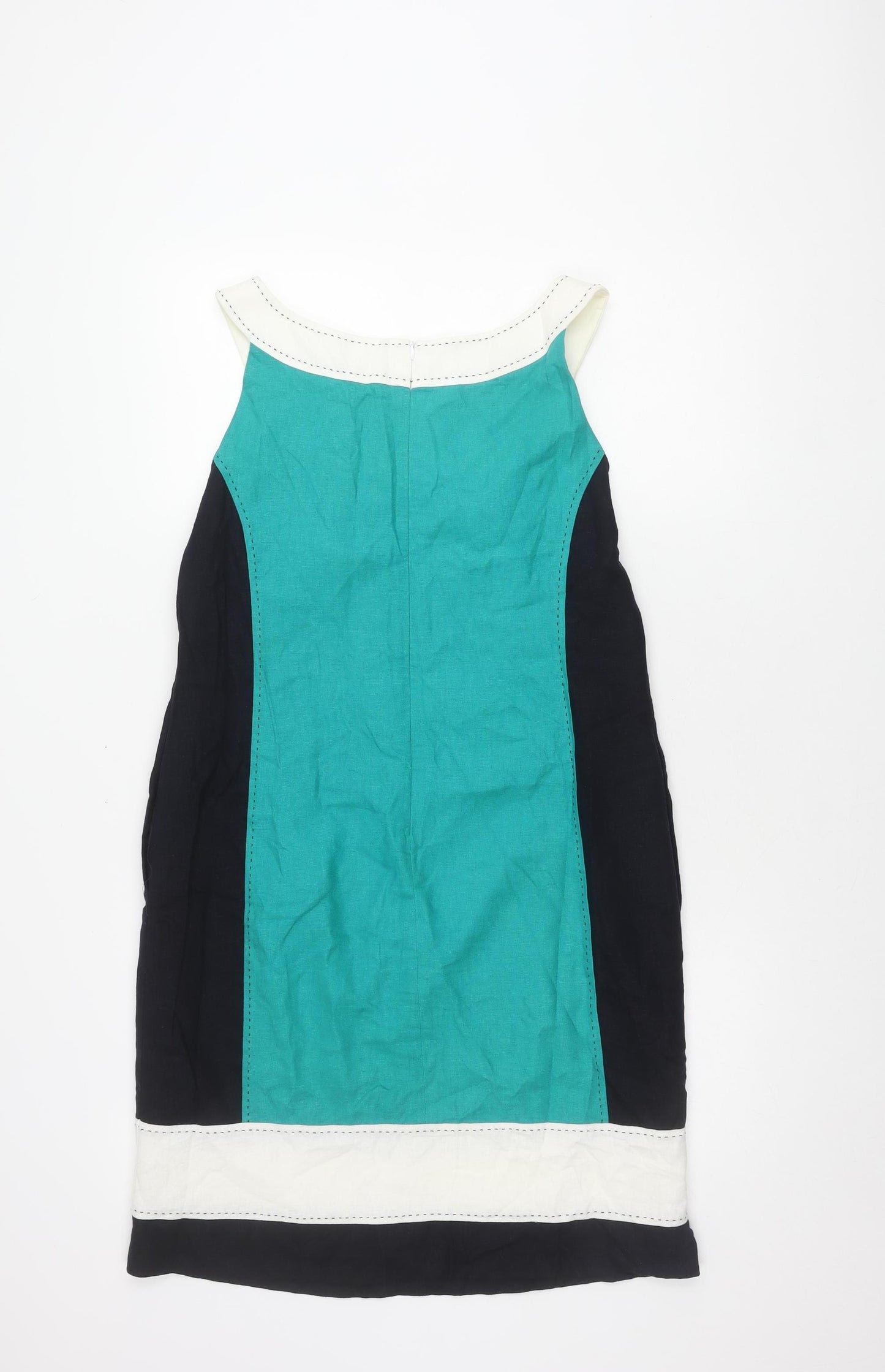 Marks and Spencer Colourblock Sleeveless Dress Women 12