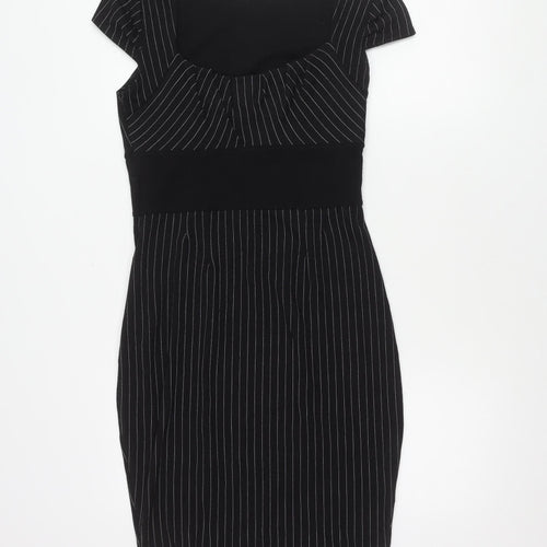 Jane Norman Women's Black Sheath Dress Size 14