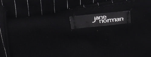 Jane Norman Women's Black Sheath Dress Size 14