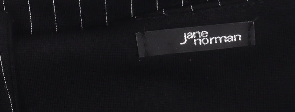 Jane Norman Women's Black Sheath Dress Size 14