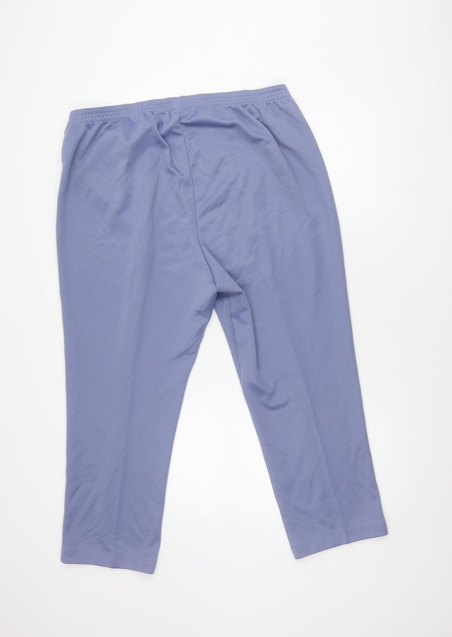 Damart Women's Blue Regular Size 22 Straight Trousers