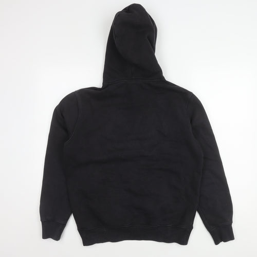 Champion Men's Black Small Pullover Hoodie - Logo Style