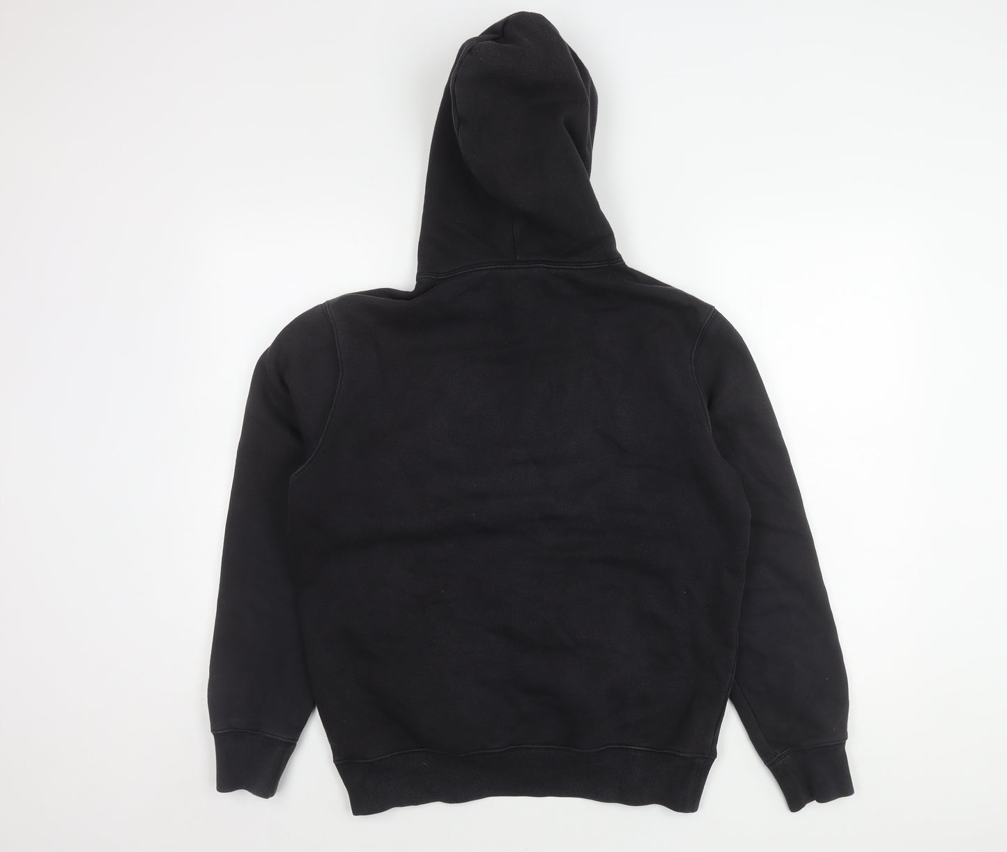 Champion Men's Black Small Pullover Hoodie - Logo Style