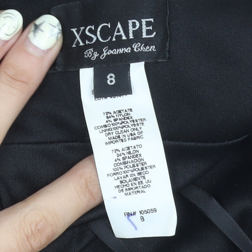 XSCAPE Women’s Black Bodycon Dress, Size 8