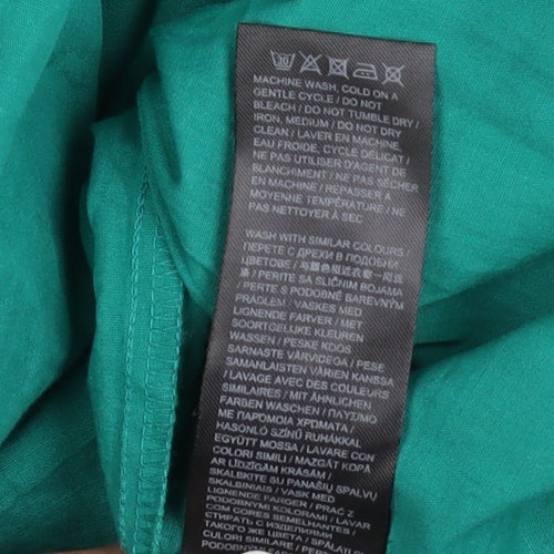 Simply Be Green A-Line Midi Dress Women's Size 16