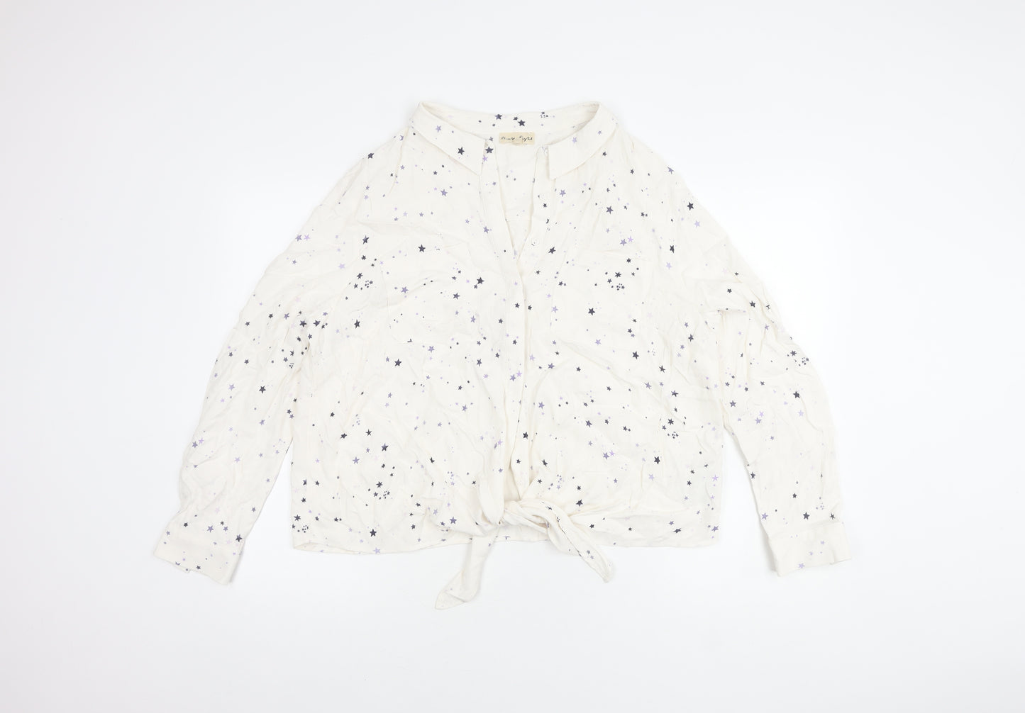 Phase Eight Women White Long Sleeve Top UK 16
