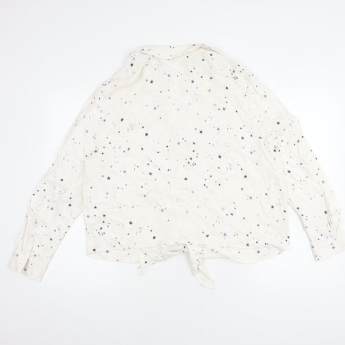 Phase Eight Women White Long Sleeve Top UK 16