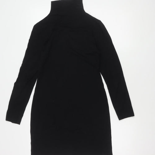 Warehouse Black Women's Dress Size 12 Long Sleeve