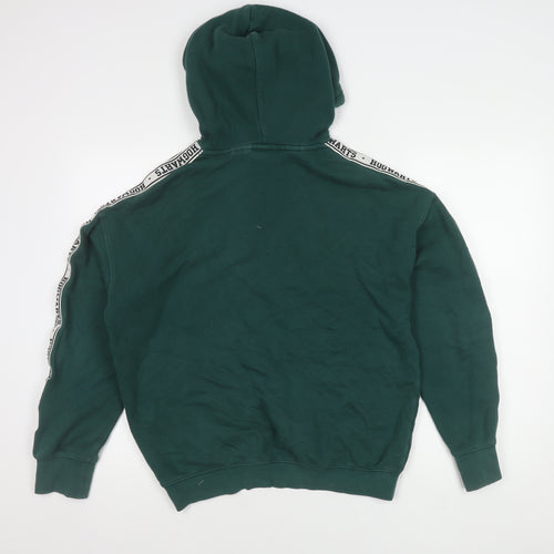 H&M Harry Potter Girls Green 12-14Y Hoodie Pullover