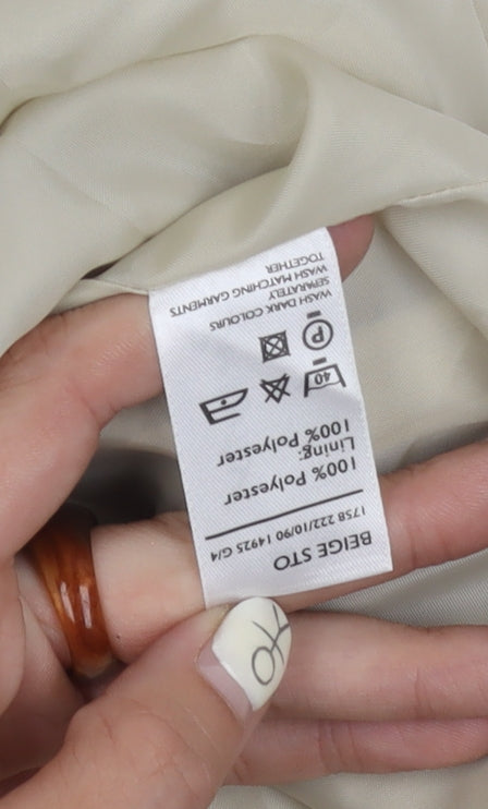 Berketex Women's Beige Pencil Skirt Size 12