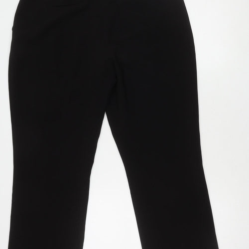 Principles Women's Black Straight Leg Trousers Size 16