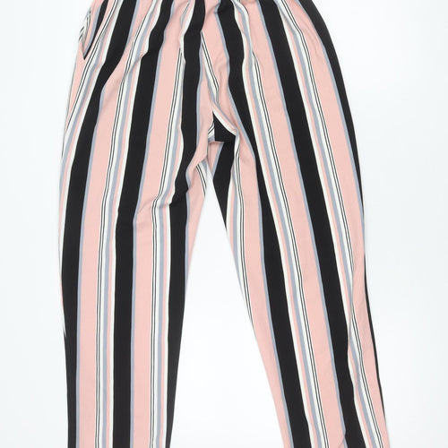 New Look Women's Multicoloured Striped Trousers
