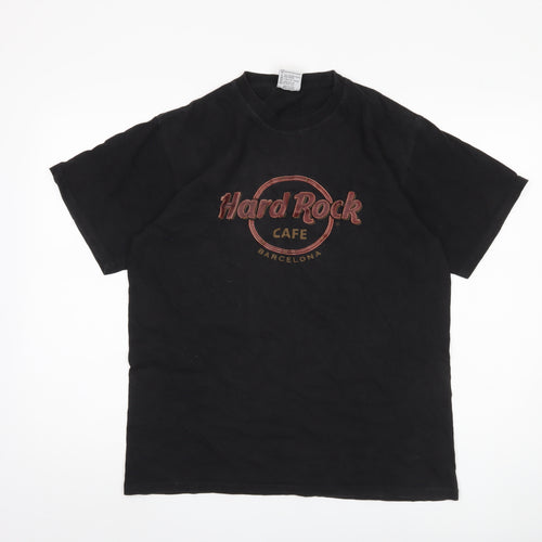 Hard Rock Cafe Men's Black Medium Graphic T-Shirt