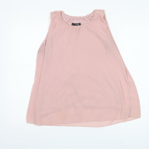 Quiz Women's Pink Sleeveless Tank Top
